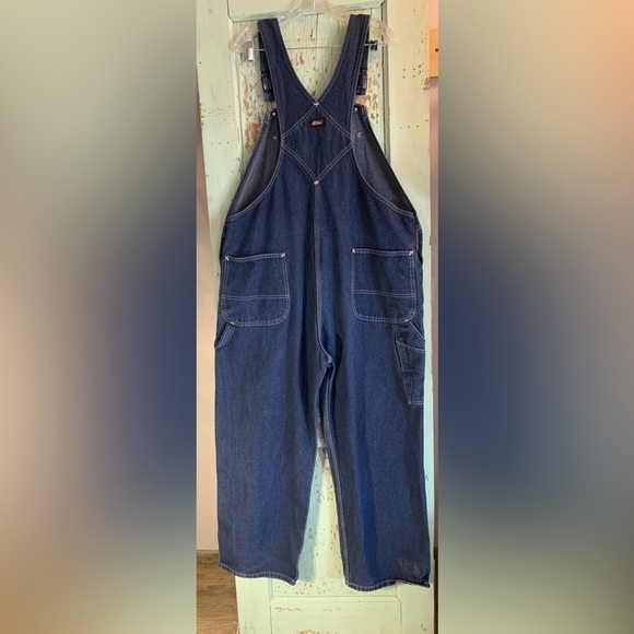 Plus Size Dickies 42x30  Work Multiple Pocket Overalls. Zipper Fly. - Picture 3 of 6